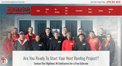 Desktop Screenshot of hobsonscottremodeling.com